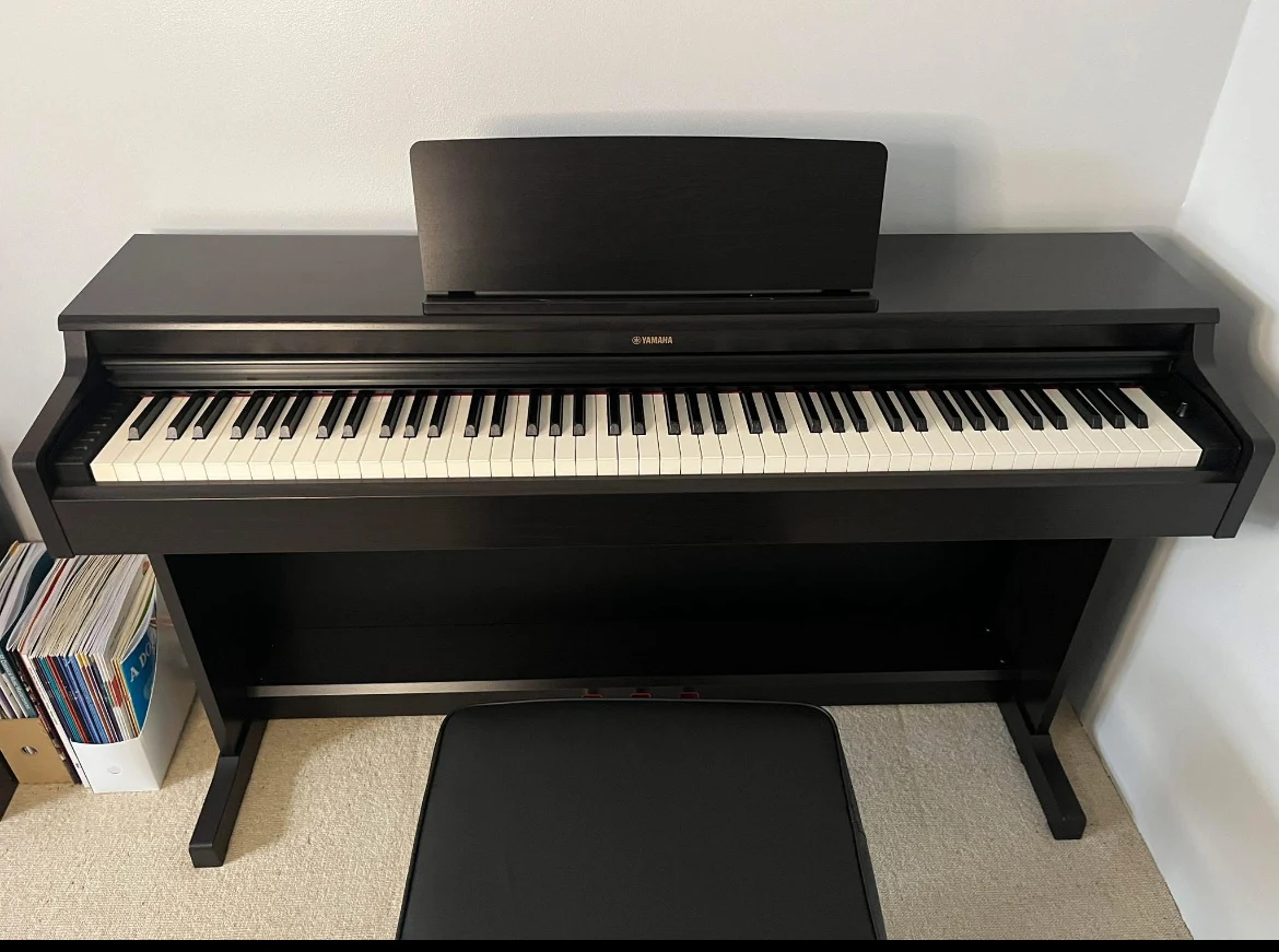 Piano in Lisa’s studio